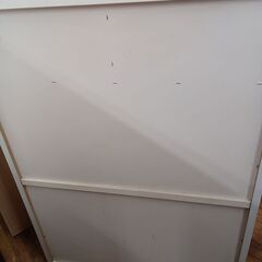 ★リユースのサカイ水戸店★山新チェストクリームH110.5×D40×W80クリーニング済みMT6406の画像