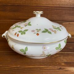 【愛品倶楽部柏店】ウェッジウッド　ワイルドストロベリー　スープチ...