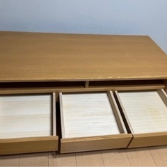 ニトリセンターテーブル(ロレイン4-120 LBR)
の画像