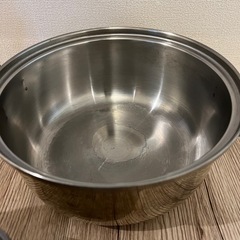 ステンレス両手鍋　22センチの画像
