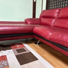３人がけソファー革レザー
の画像