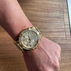 guess ゲス　時計　ゴールドGOLD レア✨の画像