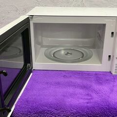 【TWINBIRD】 ツインバード 電子レンジ DR-D419 2021年製 60Hz専用 動作確認済み ホワイト キッチン家電 A0921の画像