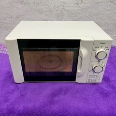 【TWINBIRD】 ツインバード 電子レンジ DR-D419 2021年製 60Hz専用 動作確認済み ホワイト キッチン家電 A0921の画像