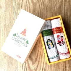 新品未使用クリスマス刺繍キッチンクロス・ケーキタオル・ルームハイソックス・くまのプーさんシートクッション・子猫カレンダーの画像