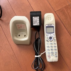 SHARP コピーファクシミリ UX-F14CL　電話機の画像