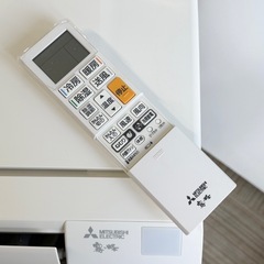 【超美品‼️】三菱 2022年製 8畳用エアコン 霧ヶ峰  フロアアイ ハイブリッド運転 高温みまもり 100V/2.5kwの画像