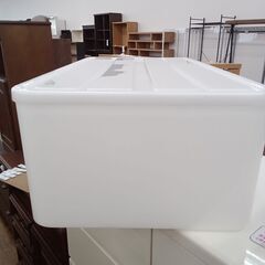 ★リユースのサカイ水戸店★衣装ケース白H23×D74×W38.5クリーニング済みMT6409の画像