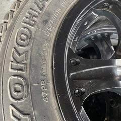 ジムニー　スタッドレス　アルミホイール4本セットの画像