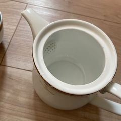 イタリア製ポット、コップセットの画像