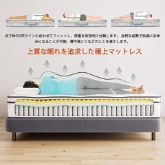 【品川区 引き取り限定】セミダブル マットレスVesganttiの画像