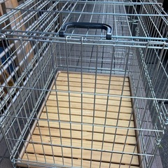 アイリスオーヤマ折りたたみペットケージ大の画像