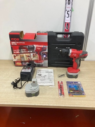本日限定値下げ　RYOBI 充電式ドライバソリル BD-122