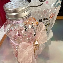 【ハンドメイド】クマさんボトル【消臭ビーズ入れ】の画像