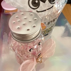 【ハンドメイド】クマさんボトル【消臭ビーズ入れ】の画像