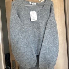 新品✨M✨ニットトップス✖️スカート✨の画像