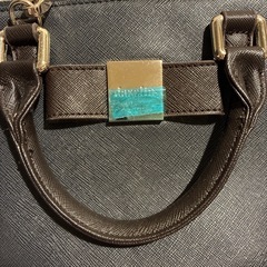 dazzlin 2way　バッグ　スカーフ付き　ネイビーの画像