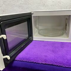 【SHARP】 シャープ 電子レンジ RE-TD1-W5P 2007年製 50Hz専用 動作確認済み ホワイト キッチン家電 A0922の画像