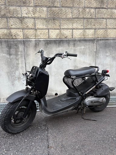 ホンダ　ズーマー　AF58 人気のキャブ車！　エンジン実動、書類有！綺麗なブラック！