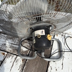 作業用扇風機の画像