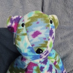 クマのぬいぐるみの画像