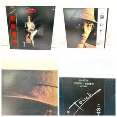 【❗️✨昭和音楽コレクション✨❗️】松田優作 TOUCH 1980年 LPレコード VIH-6070 帯付き ジャケット付き 現状品の画像