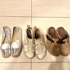 【あげます】ブランド レディースシューズ3足の画像