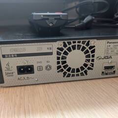 【ジャンク品】Blu-rayレコーダー（Panasonic）の画像