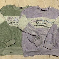 女の子冬用トレーナー140cm   ５点の画像