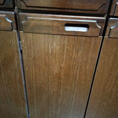 ★木製キッチンカウンター　県内・近県の方で引き取り限定 ★の画像