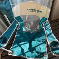 キャプテンスタッグ アウトドアチェア 2脚の画像