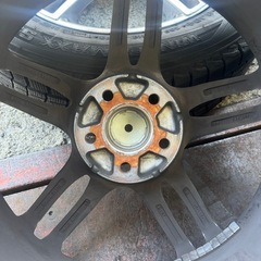 ボルボ XC60 SPORTECHNIC スポーツテクニック スタッドレス 235/60R18 ダンロップ　デジタイヤ　2024年　バリ山の画像