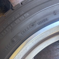 ボルボ XC60 SPORTECHNIC スポーツテクニック スタッドレス 235/60R18 ダンロップ　デジタイヤ　2024年　バリ山の画像