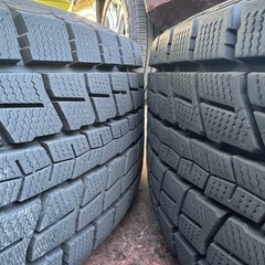 ボルボ XC60 SPORTECHNIC スポーツテクニック スタッドレス 235/60R18 ダンロップ　デジタイヤ　2024年　バリ山の画像