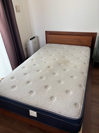 ベッドセミダブルマットレスベッドフレーム (金城拓哉) 古島の家具の