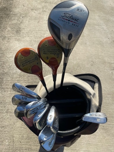 ゴルフクラブセット　キャディバッグセット