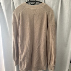 GLOBAL WORK ベージュ カーディガン Mの画像