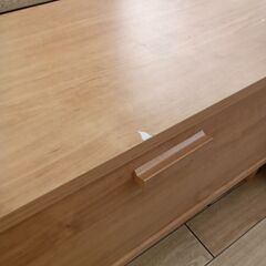 ★リユースのサカイつくば店★TK7452  TVボード ナチュラル H41×D151×W39 クリーニング済みの画像