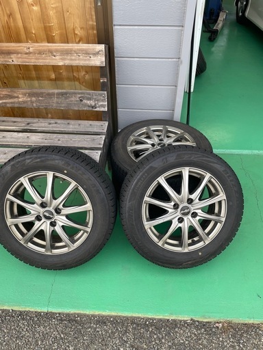 アルミスタッドレスタイヤ付き