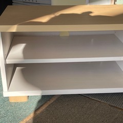 【リサイクルサービス八光】幅83.5㎝　白井産業 シュプルネ ローボード SPN-3580D 32型まで対応の画像