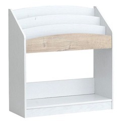 絵本ラック 絵本棚 幅73cm 本棚 ブックラック キッズラック ランドセル収納 おもちゃ収納 の画像