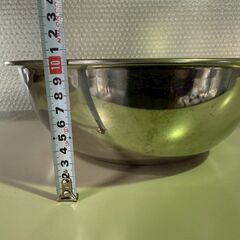 【お引取 限定】ステンレスボウル　調理器具　厨房用品　業務用ボール　＊031-Gの画像