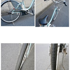 {受付中}🔴⭐️超特価⭐🔴電動自転車 ブリヂストン 26インチ アシスト 1人乗り111902の画像
