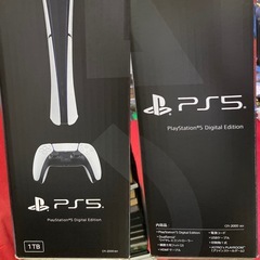 未使用品　ps5 デジタルエディション 1TBの画像