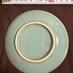 青緑　美濃焼　小皿　まとめ売りの画像