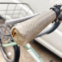 取引中！折りたたみ自転車の画像
