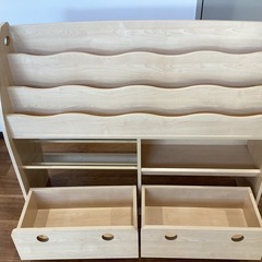 おもちゃ収納絵本棚【町田市再生家具】252456の画像