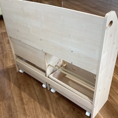 おもちゃ収納絵本棚【町田市再生家具】252456の画像