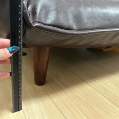 カウチソファ 2人掛け の画像