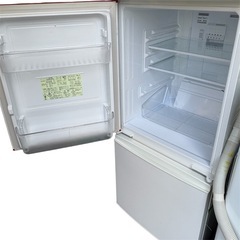 🧊SHARP 冷蔵庫 137L（2014年製）SJ-BK14Y-W✨動作OKの画像
